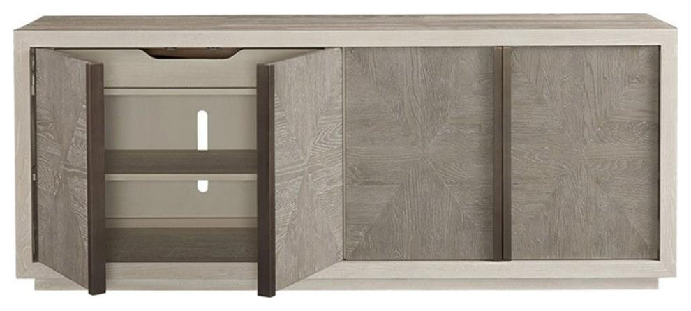 Catania Modern / Contemporary Brinkley Buffet in Quartz and Flint