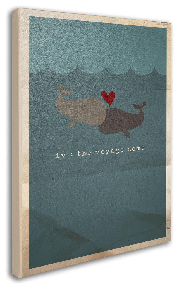 'The Voyage Home' Canvas Art by Megan Romo
