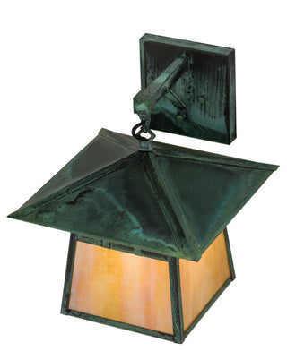 12W Stillwater Double Bar Mission Hanging Wall Sconce
