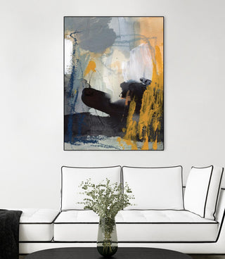 "Incite II" Framed Canvas by Giant Art 30"x40"