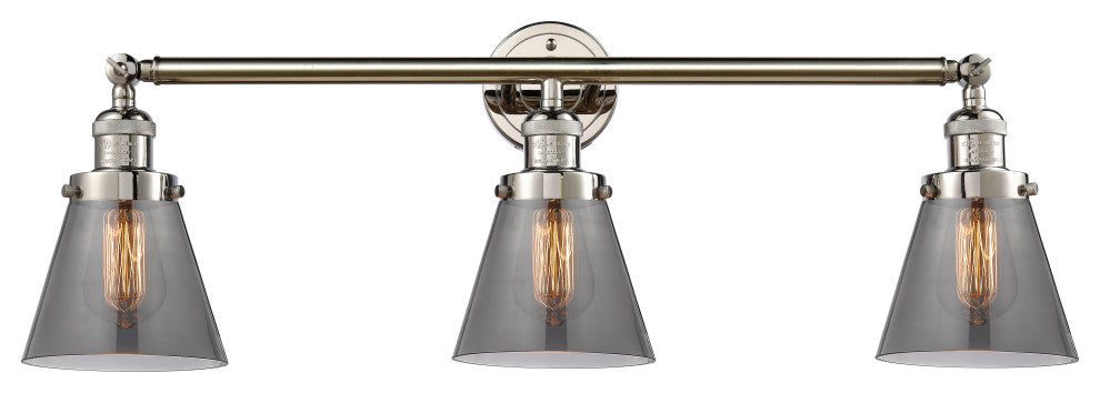 Innovations Lighting 205-Pn-G63-Led 3 Light Dimmable Led Bathroom Fixture