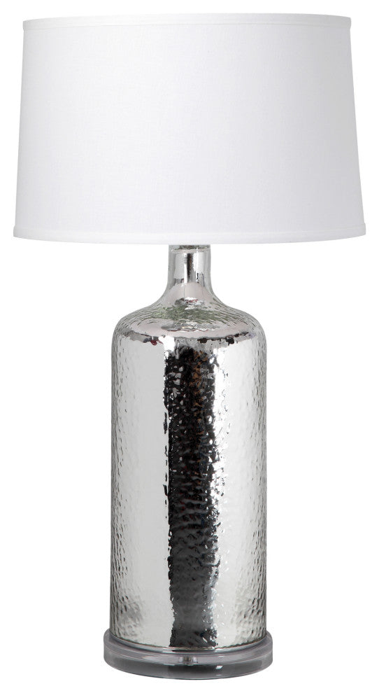 Contemporary Briggs Table Lamp - Silver