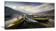 Pokhara Lakeside Boats, Boat Canvas Art Print, 32"x16"