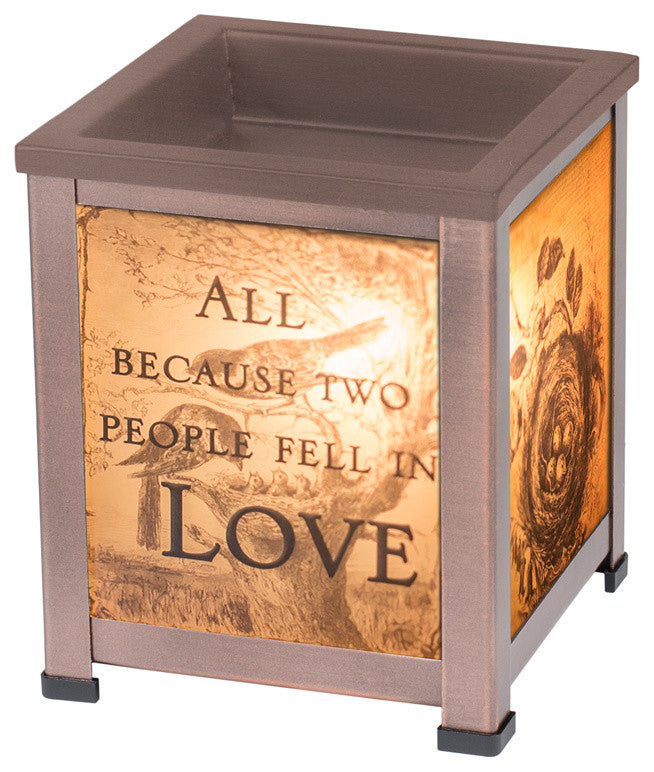 Because Two People Fell in Love Glass Warmer