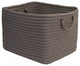 Colonial Mills Basket Modern Farmhouse Braided Mudroom Gravel Rectangle