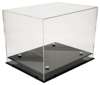 OnDisplay Deluxe UV-Protected Baseball Glove Display Case - Black Base - Luxe H