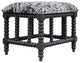 Uttermost Rancho Faux Cow Hide Small Bench