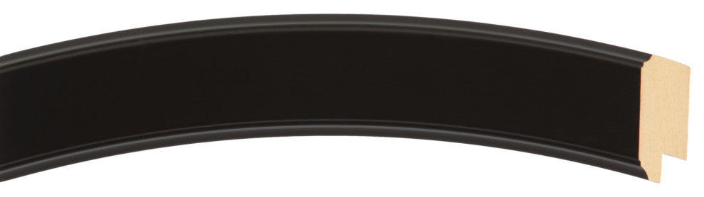 Pescara Framed Vanity Mirror, Peaks Cathedral, 24.4"x32.4", Matte Black