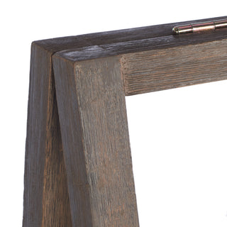Safavieh Danser Patio Shelf, Dark Walnut/Grey
