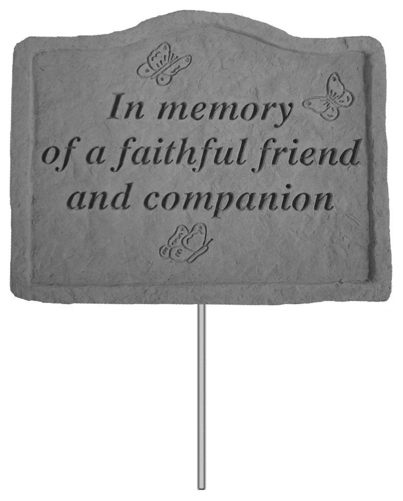 Garden Stake, "In Memory of"