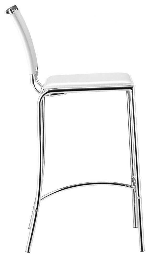 Soar Bar Chair, Set of 2 White