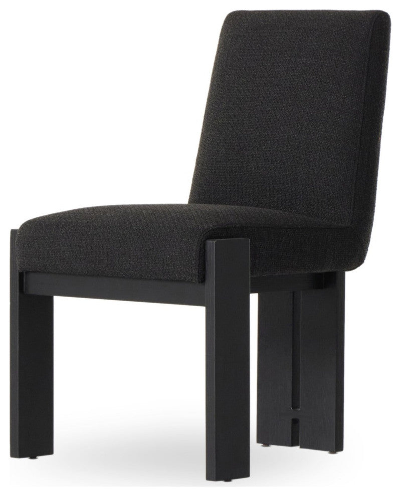 Roxy Dining Chair Gibson Black, Brushed Ebony Oak