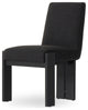 Roxy Dining Chair Gibson Black, Brushed Ebony Oak