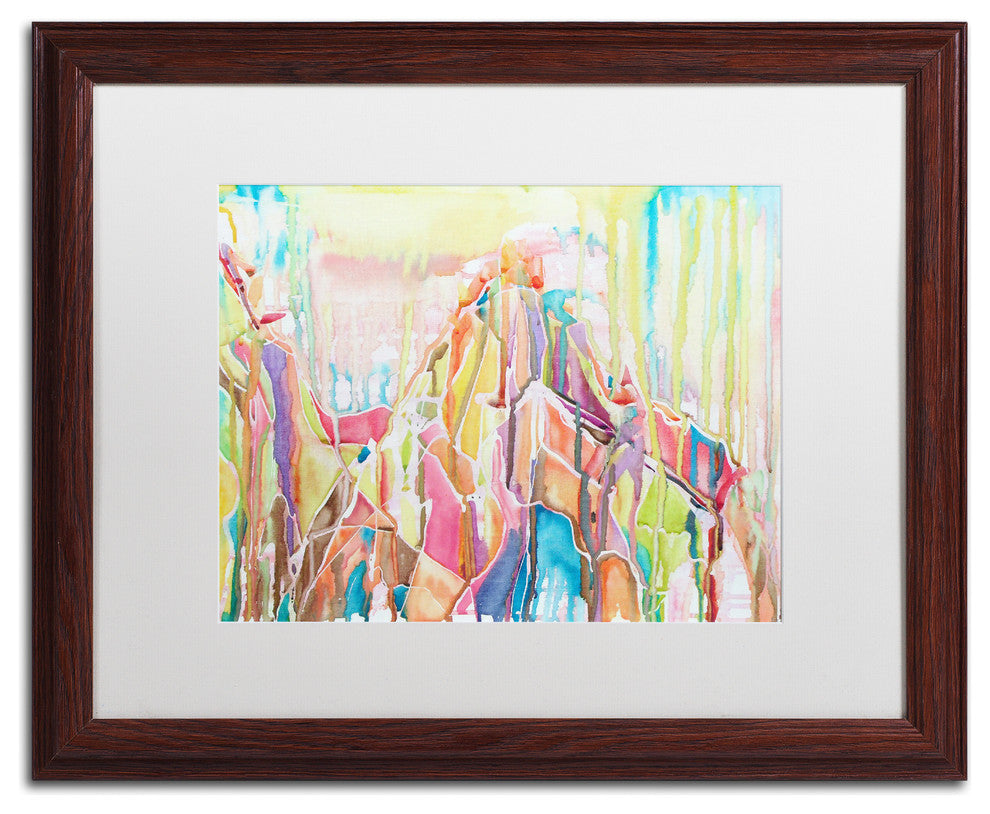 Lauren Moss 'Sedona' Art, Wood Frame, White Matte, 20"x16"