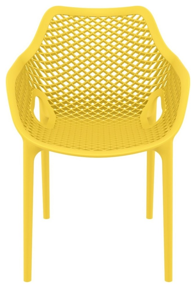 Compamia Air Dining Armchair, Set of 2, Yellow