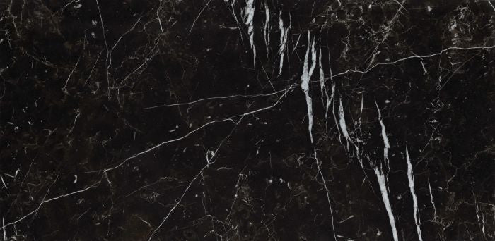 Regallo Marquina Noir 24X48 Polished Porcelain Tile, (4x4 or 6x6) Sample