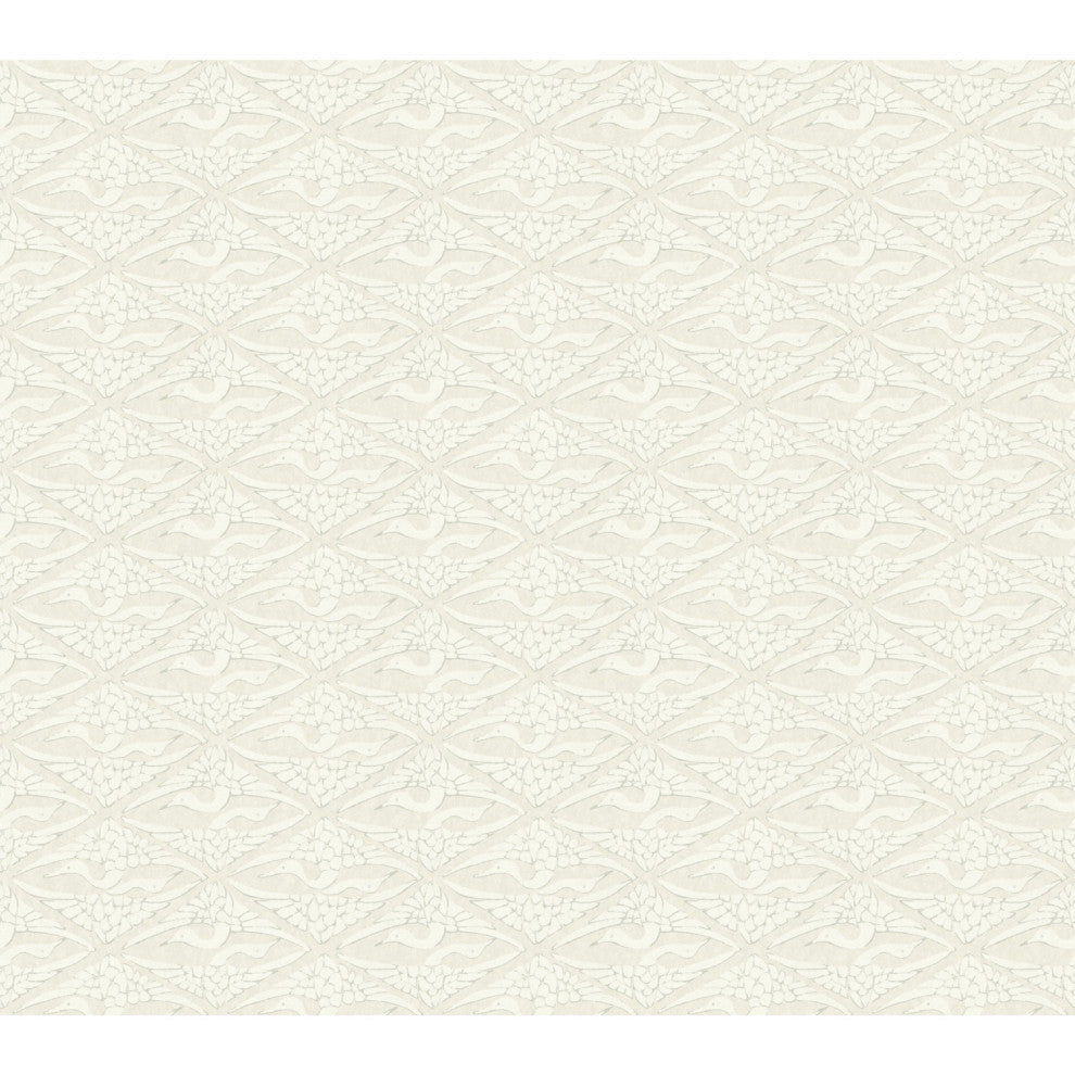 Beige High Society Wallpaper
