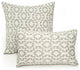 Mirador Dust Bowl Geometric Outdoor Pillow 12x19