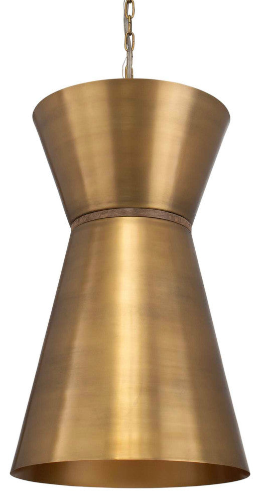 Uttermost Crocker Brass 1 Light Mini Pendant