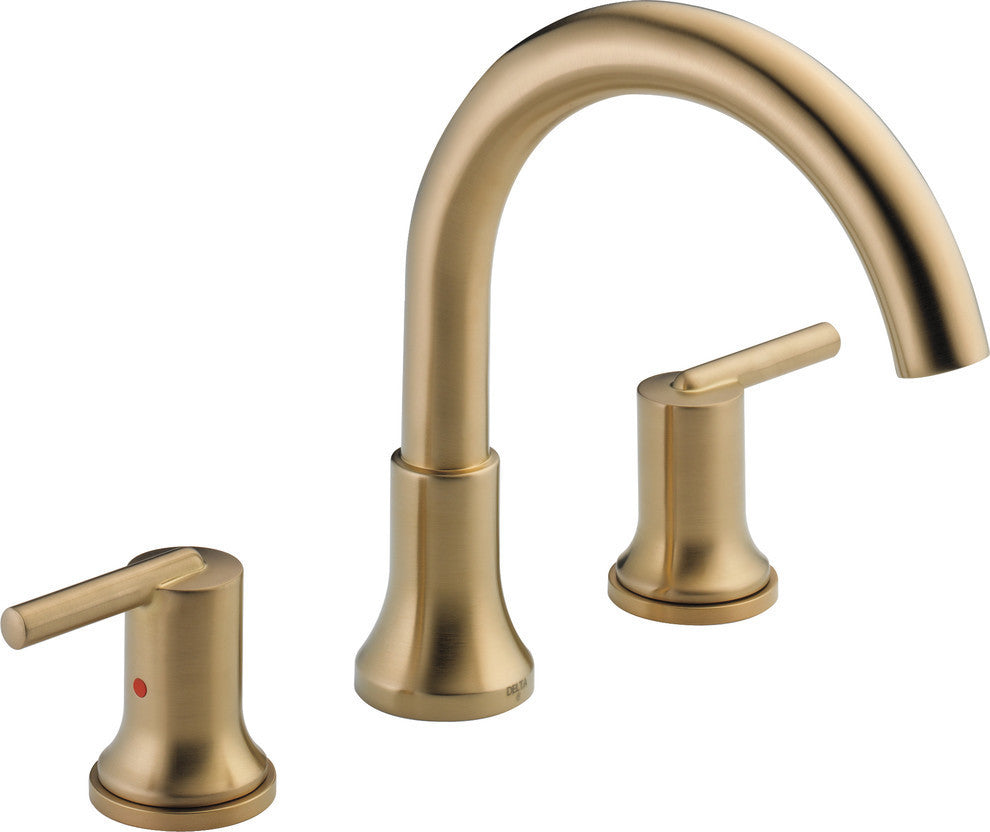 Delta Trinsic Roman Tub Trim, Champagne Bronze, T2759-CZ