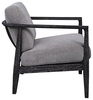 Uttermost Brunei Modern Gray Accent Chair