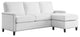 Sofa, Fabric, White, Modern, Living Lounge Room Hotel Lobby Hospitality