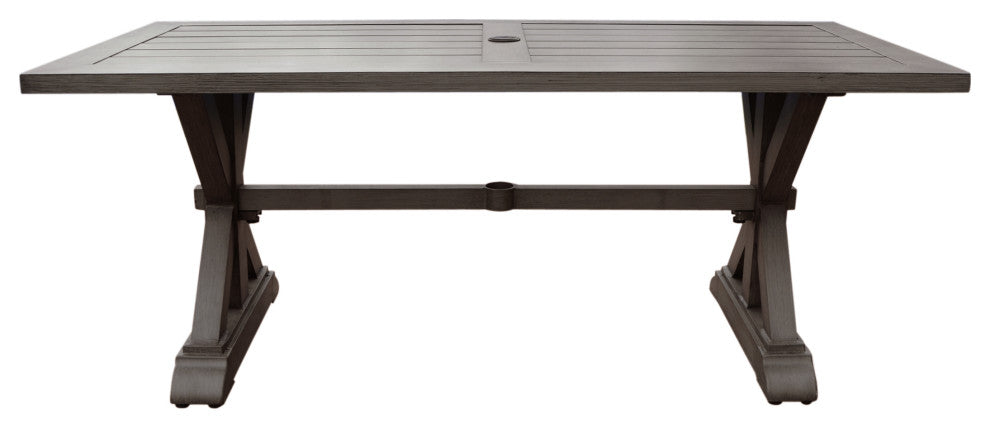 Beenle Modern Outdoor Aluminum Dining Table