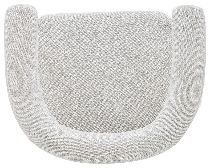 Keanu Fabric Dining Side Chair, Boucle Beige