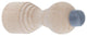 Door Stop Unfinished Solid Wood Empire Bumper Screw-in |
