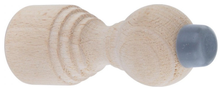 Door Stop Unfinished Solid Wood Empire Bumper Screw-in |