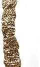 Royal Designs Cord/Chain Cover, 4', Touch Fastener, Gold Leopard
