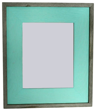 Mint Green Barnwood Picture Frame, Rustic Wood Frame, 16"x20"