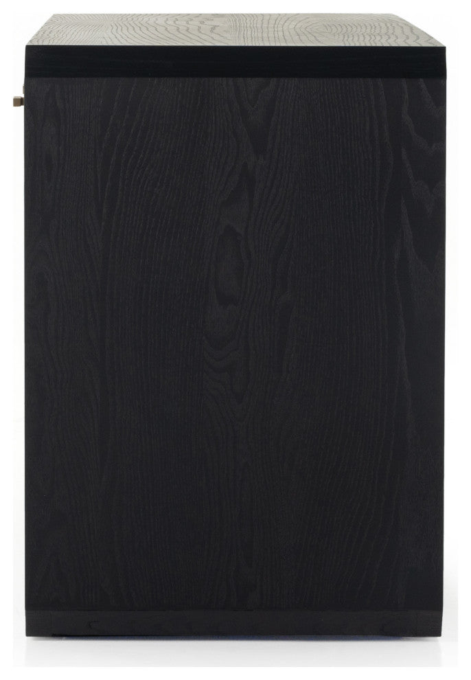 Caspian Console Table-Black Ash