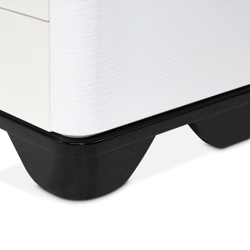Tuxedo Nightstand, Large, Piano Keyboard