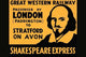 Shakespeare Express - Canvas Poster 20" x 30"