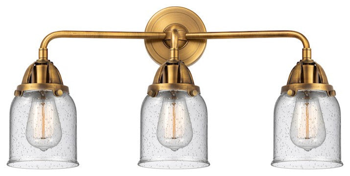 Innovations Lighting 288-3W-BB-G54 Small Bell 3 Light 23" Bath Vanity Light