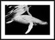 "Black and Whale" Framed Digital Print by Barathieu Gabriel, 44x32"