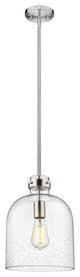 Zlite 817-9BN 1-Light Pendant, Clear Seedy