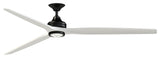 Fanimation Spitfire DC-KIT-84-LK Spitfire DC 84" 3 Blade Indoor / - Black /
