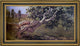 Fernando Cabrera Canto Paisaje Framed Premium Canvas Print, 14"x28"