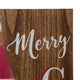 60"H Wooden Christmas Nutcracker Porch Sign, Merry Christmas