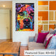 "American Bulldog II" by Dean Russo, 40x26x1.5"