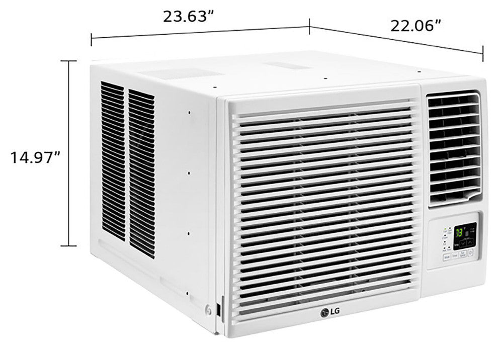 18,000 BTU 230V Dual Inverter Window Air Conditioner with Wi-Fi Control