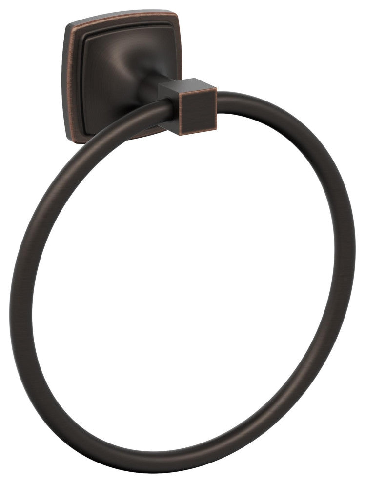 Amerock Stature Transitional Towel Ring, Oil Rubbed Bronze