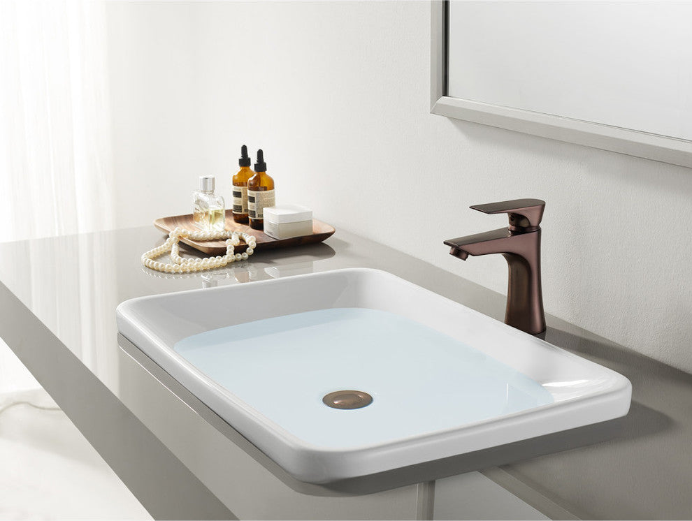 Millennium Single-Handle Bathroom Faucet, Oil Rubbed Bronze