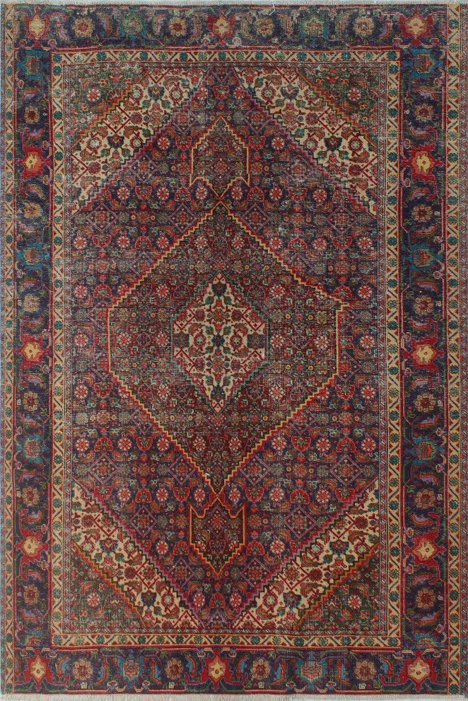 Semi-Antique Cemil Rust Rug