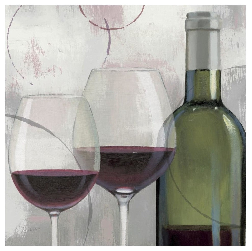 "Taste Appeal Red II" Digital Paper Print by James Wiens, 26"x26"