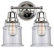 Innovations 623-2W-PC-G184 2-Light Bath Vanity Light, Polished Chrome