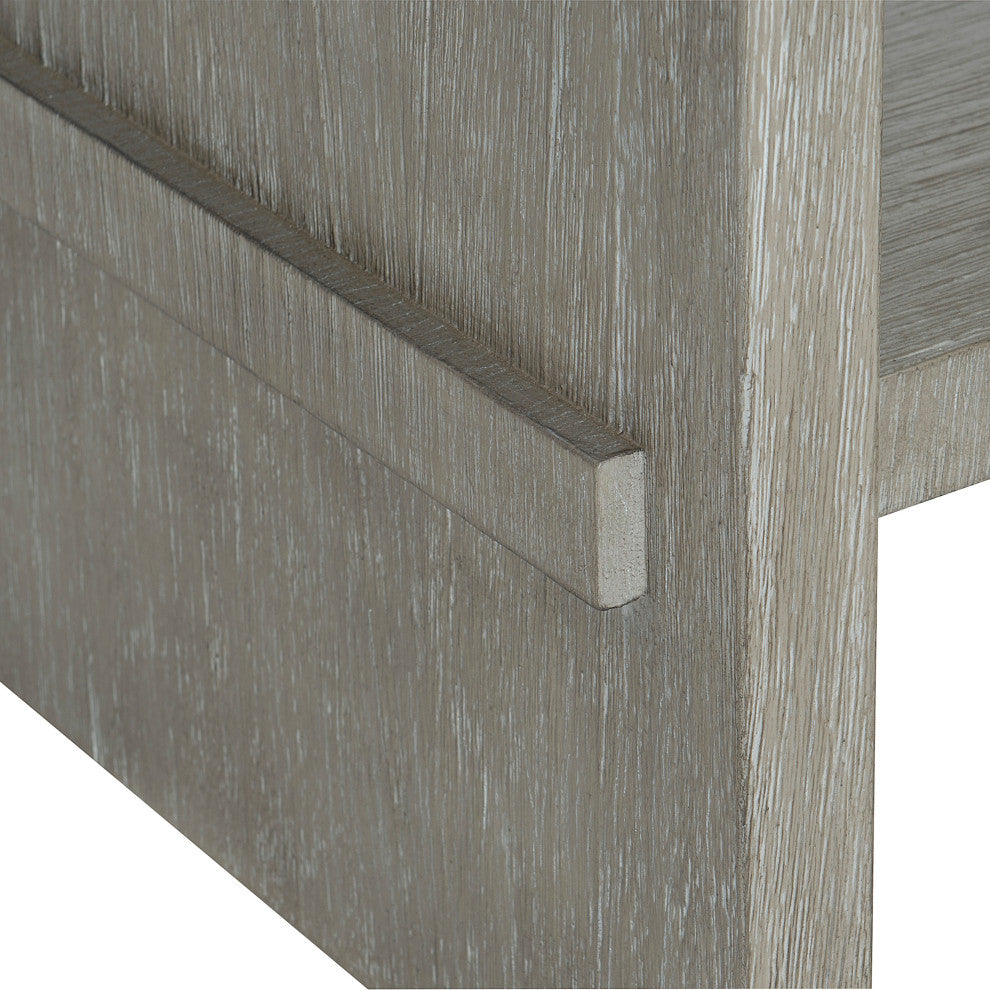 Bernhardt Foundations Nightstand, Light Shale Finish