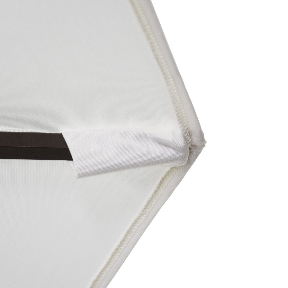 9' Cantilever Umbrella Deluxe Crank Lift, Bronze, Pacifica, Capri